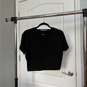 Black Crop Top